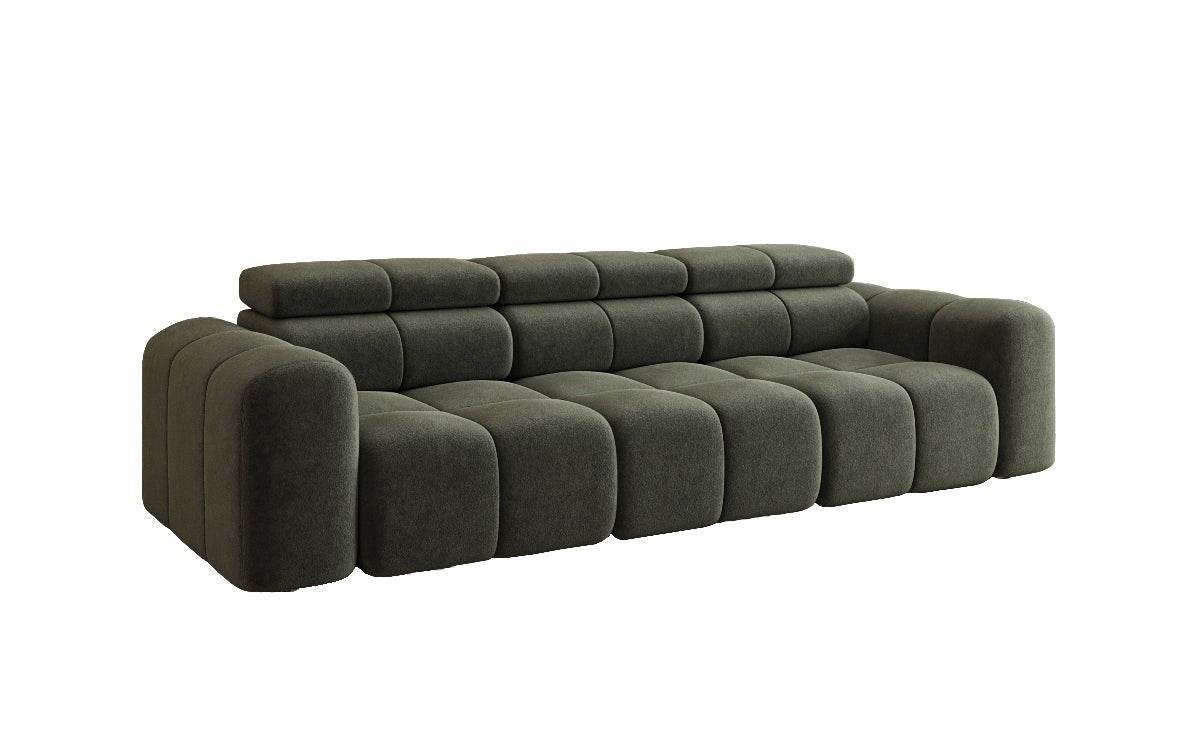 Designer Sofa 3 Sitzer Mia in Chenille