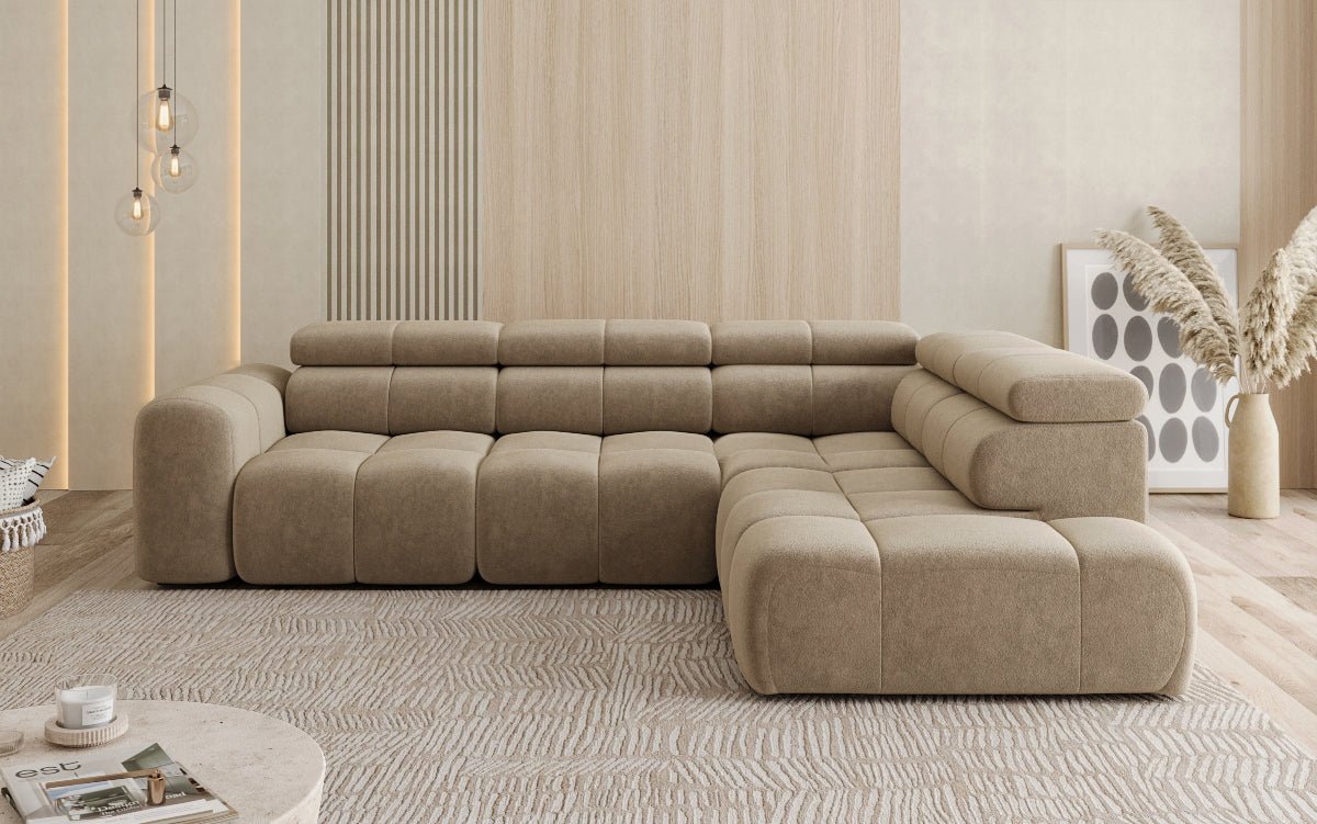 Designer Sofa Mia L Maxi in Chenille