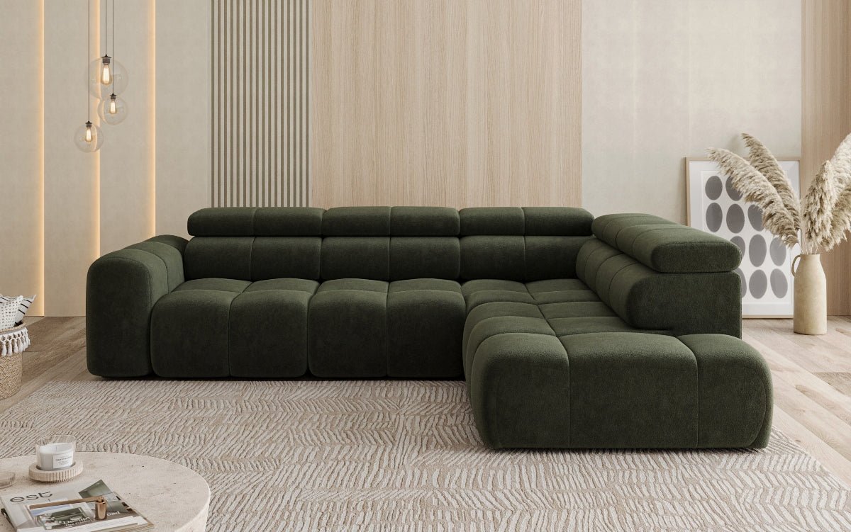 Designer Sofa Mia L Maxi in Chenille