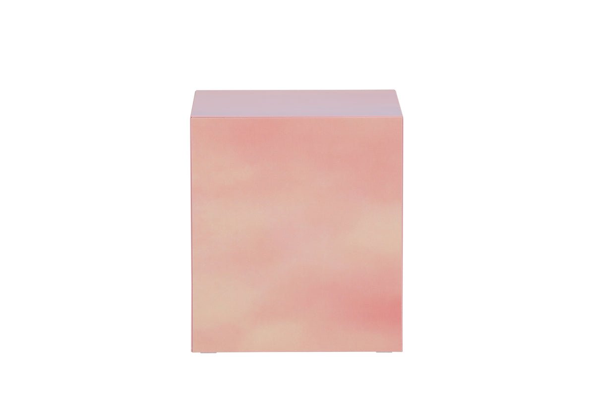 Couchtisch/Beistelltisch Nivara – Würfel mit außergewöhnlicher Optik