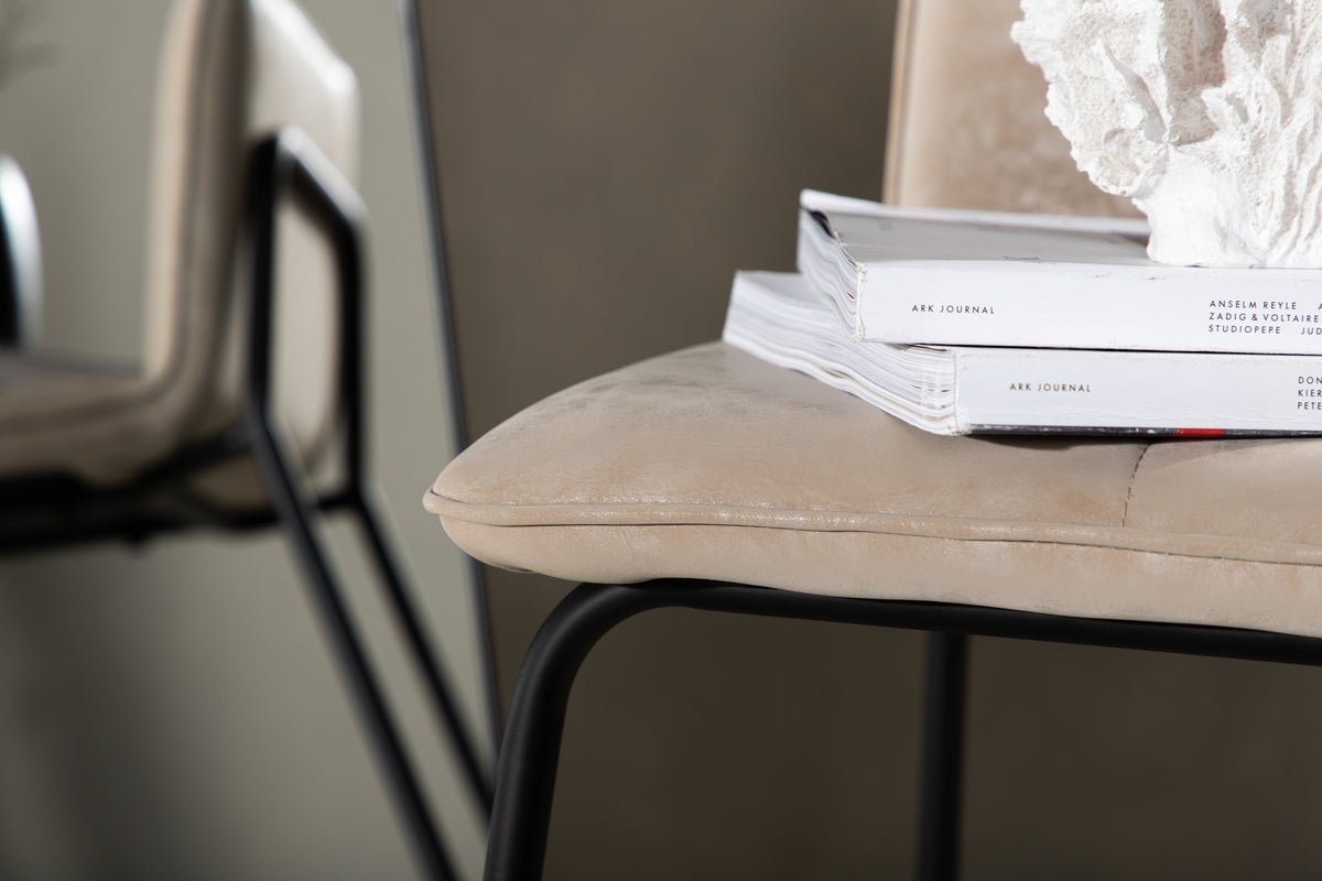 2er Set - Barhocker Sabine aus Stahl in 2 Farben