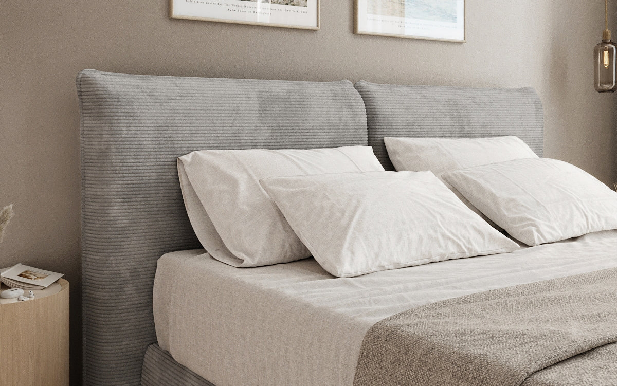 Boxspringbett Pillo in Cord