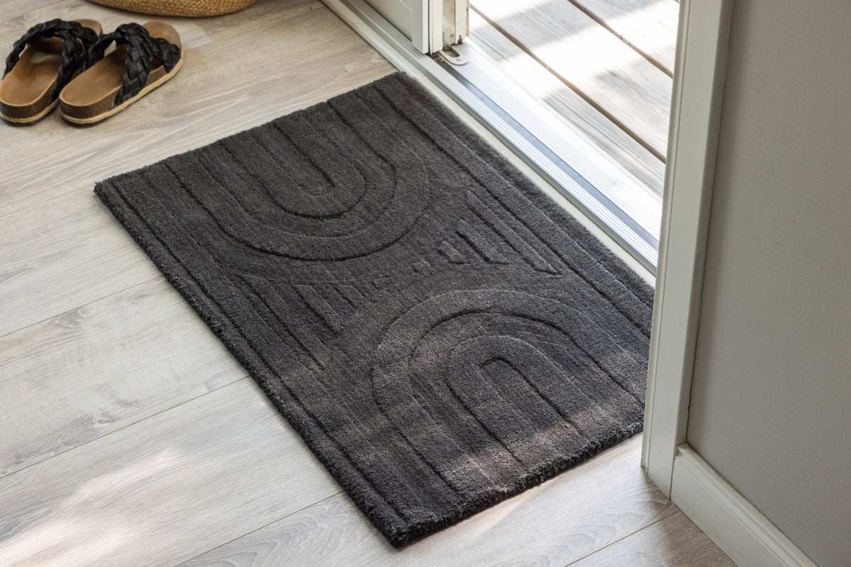 Fußmatte Paula - in zwei Farben aus Wolle