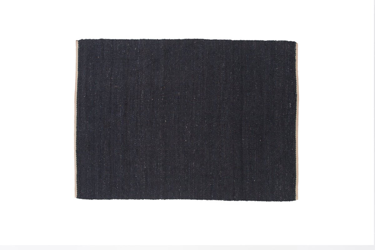 Garten Teppich Matty - 240x170 in Schwarz