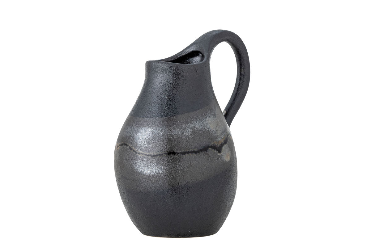 Vase „Dark Alexa“ – aus Steingut