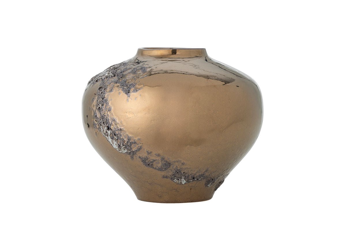 Vase „Golden Scar“ – aus Steingut