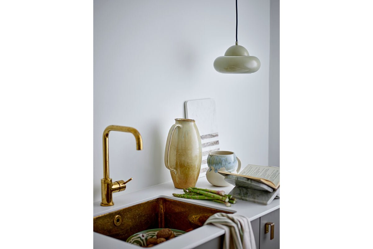 Milchkännchen Avely – Steingut mit reaktiver Glasur in Blau