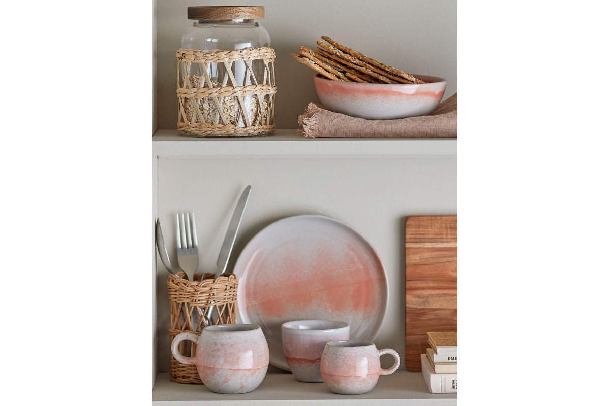 Schale Épure – aus Steingut gerfertigt - Reaktivglasur