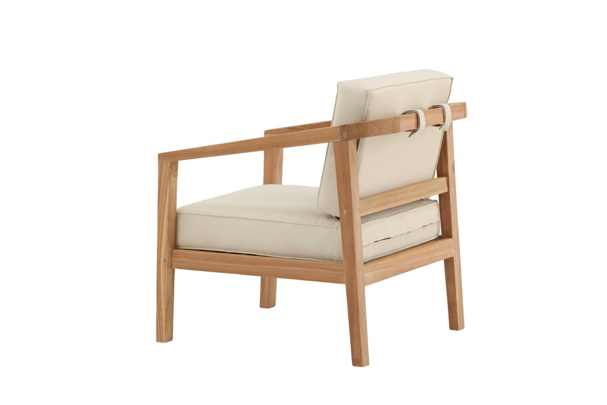 Garten Stuhlkissen Africa - aus Polyester in Beige