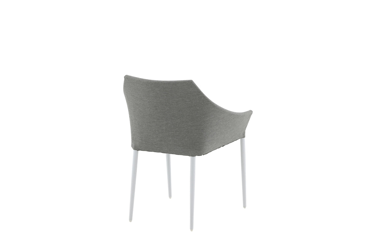 2er Set - Gartenstuhl Sophia aus Aluminium/Polyester