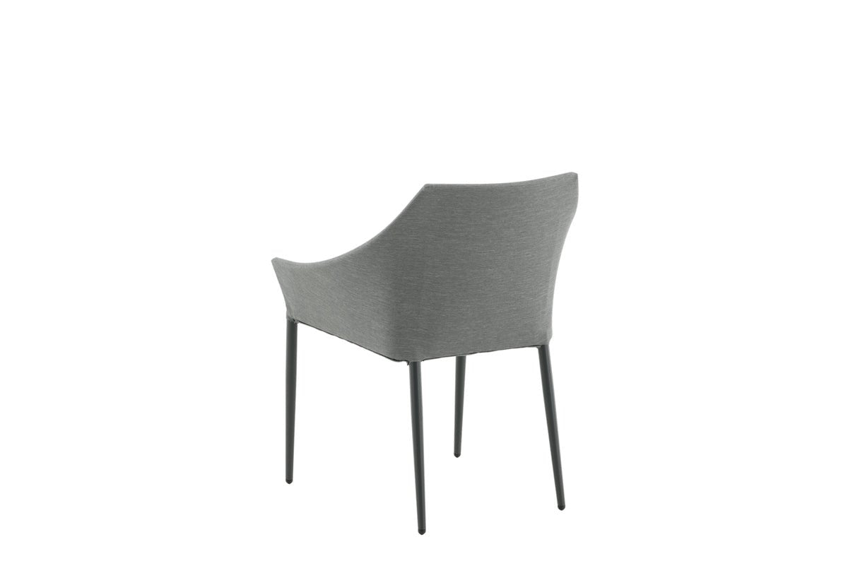 2er Set - Gartenstuhl Sophia aus Aluminium/Polyester