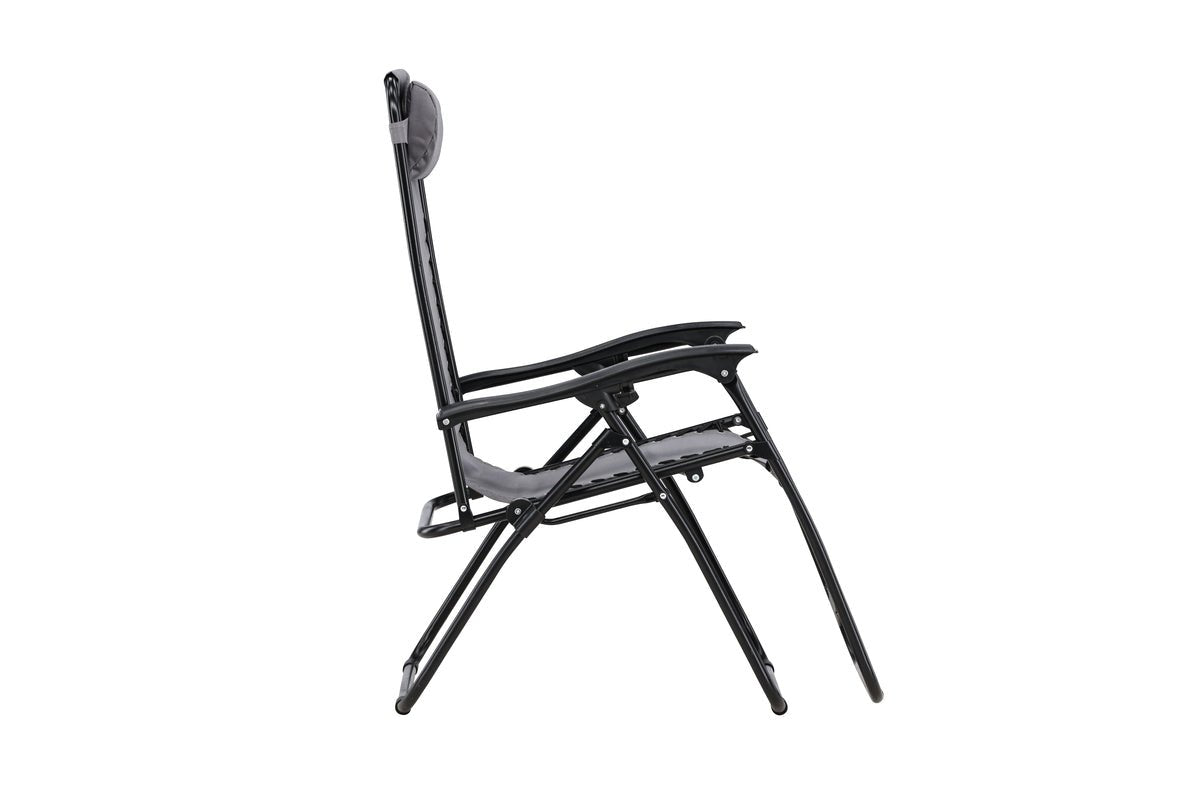 2er Set Sonnenliege Vionna - mit Oxford-Gewebe in 2 Farben