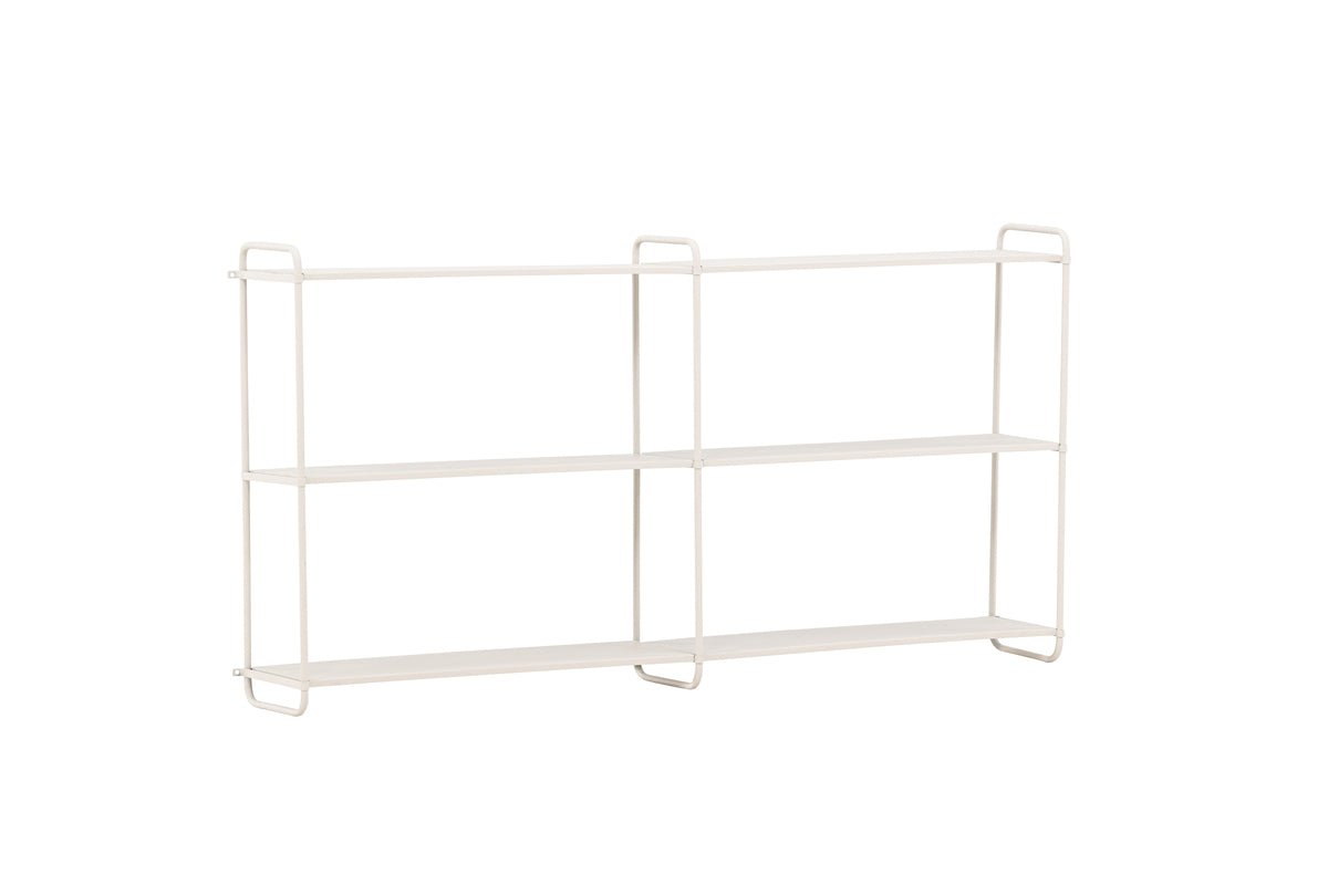 Wandregal Lyon – Wandregal in Beige oder Schwarz, klein & groß