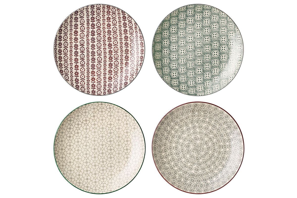 Teller Solune - aus Steingut gefertigt / 4er Set