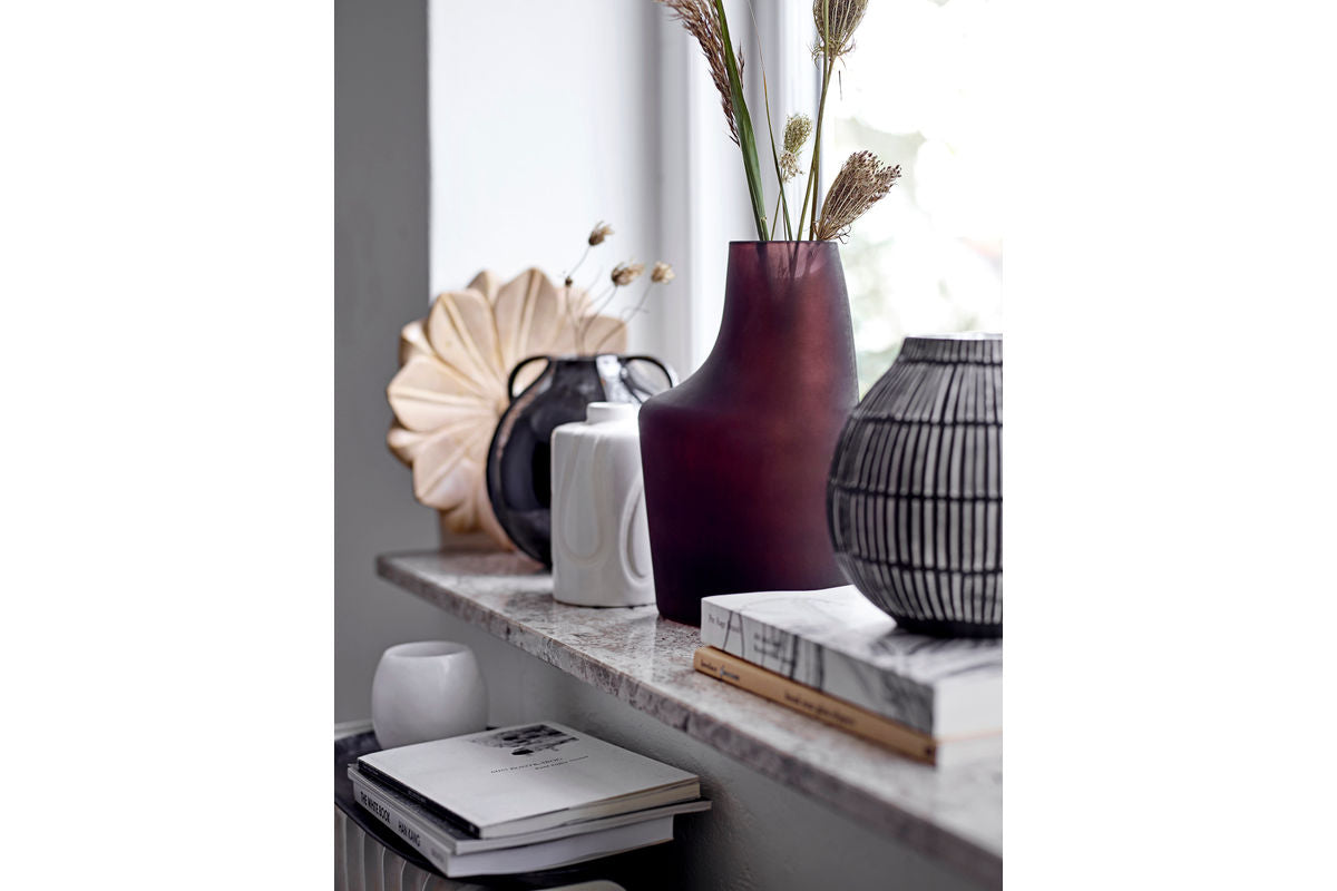 Schale Calma – Marmor in sandiger Naturfarbe