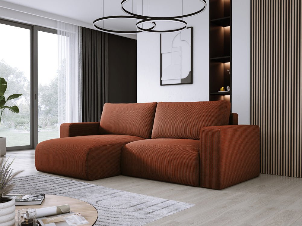 Designer Sofa Carl Cord mit Schlaf- und Klappfunktion