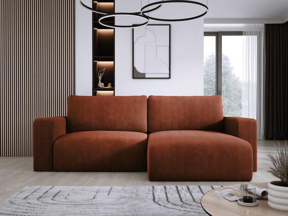 Designer Sofa Carl Cord mit Schlaf- und Klappfunktion