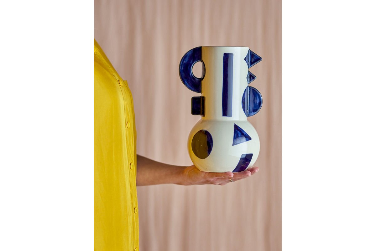 Vase „Grafy“ – aus Steingut