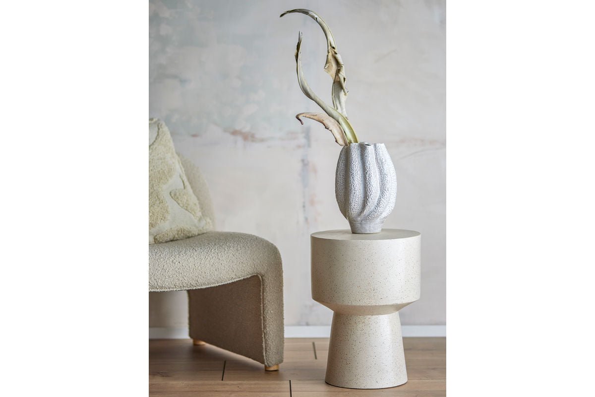 Vase „Muschelo“ – aus Steingut