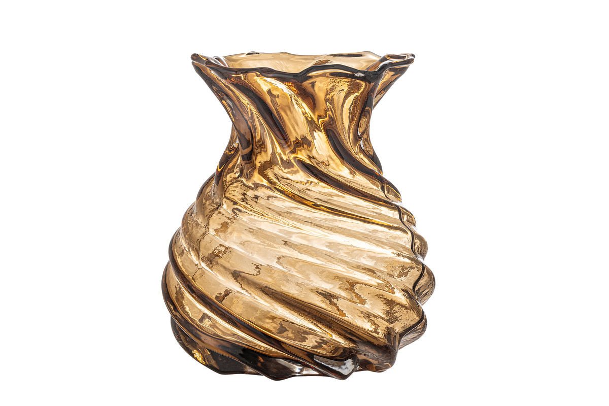 Vase „Golden Spring“ – aus Glas