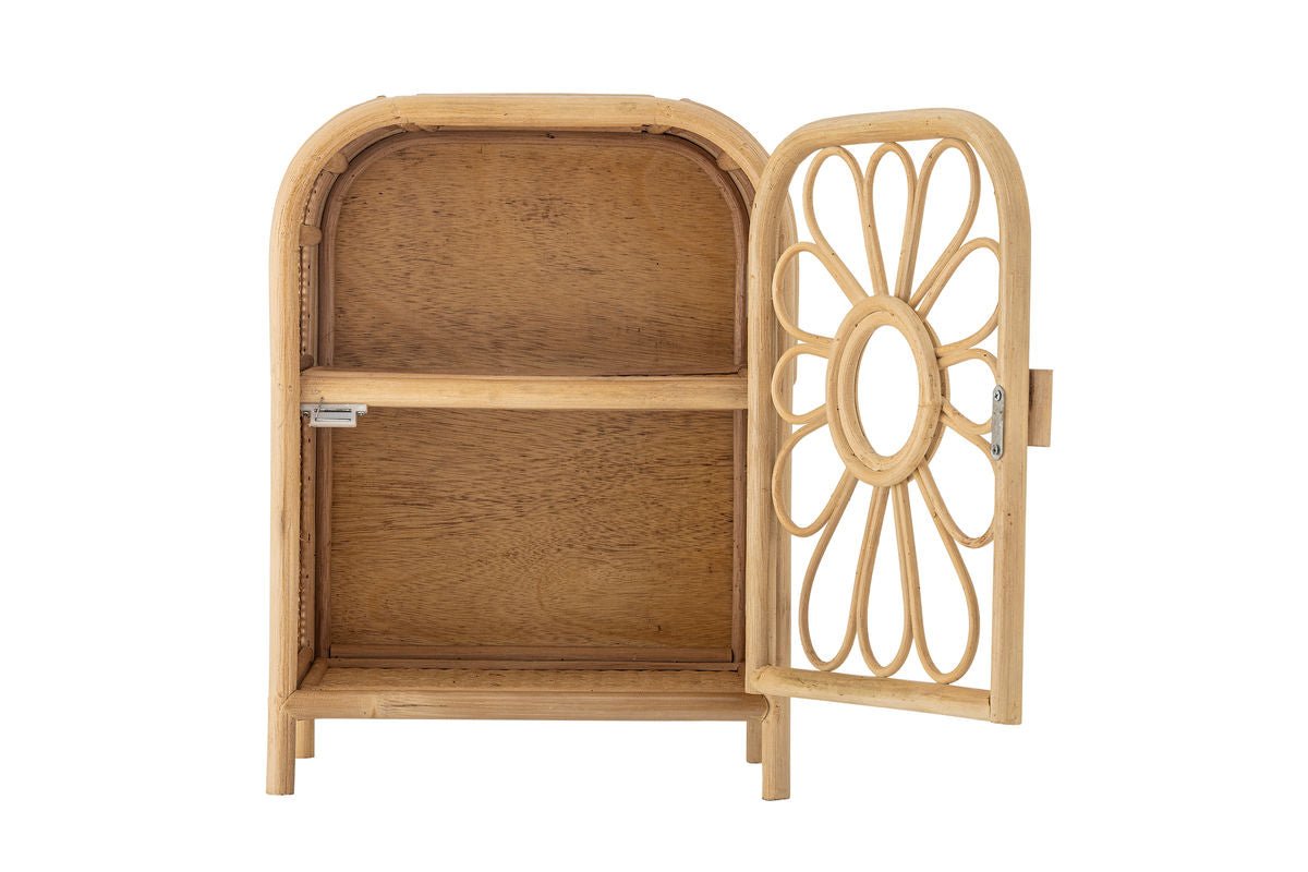 Kinder-Kommode Ubud – Blumenform aus natürlichem Rattan