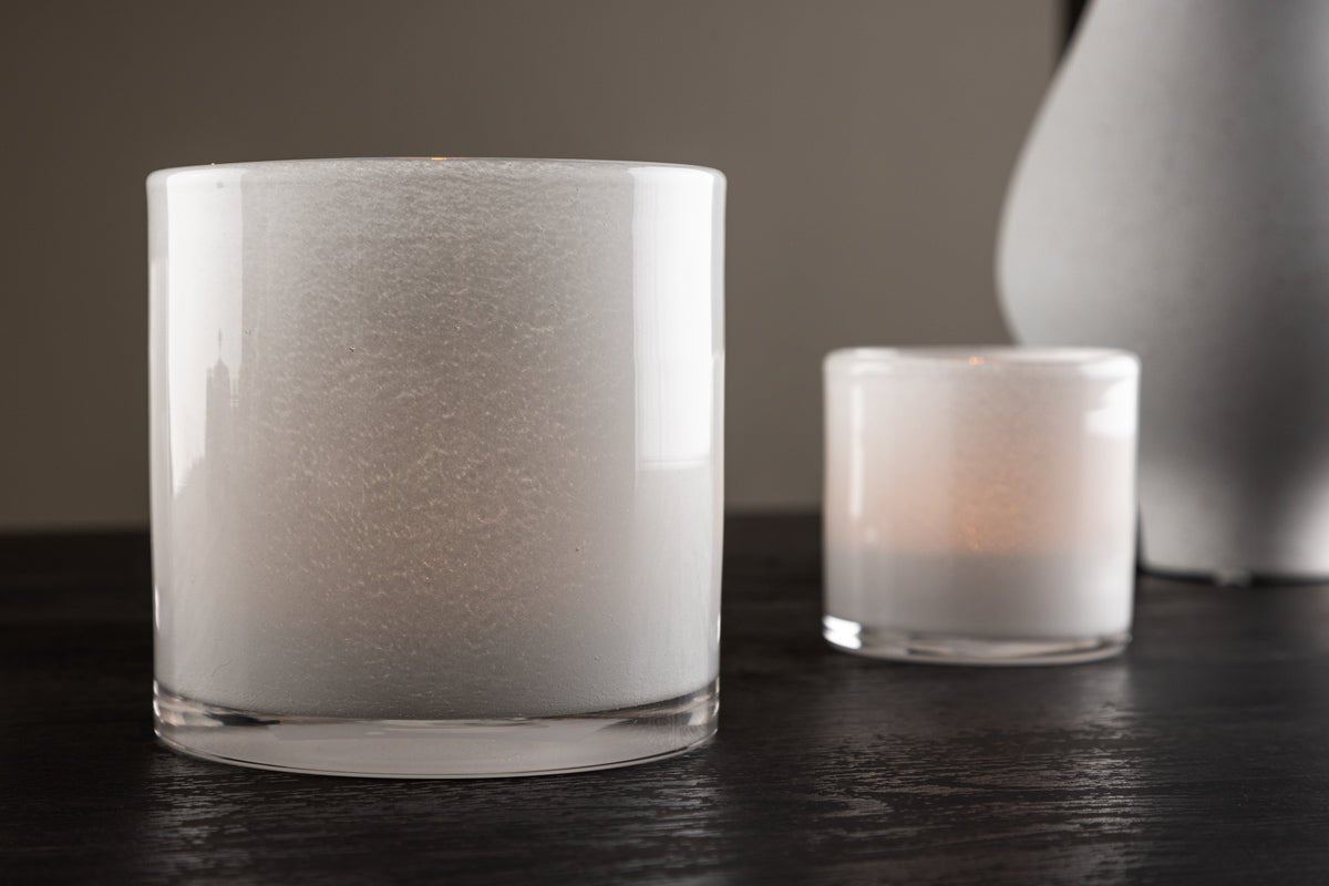 Laterne Eddie - Laterne aus Glas in verschiedenen Farben