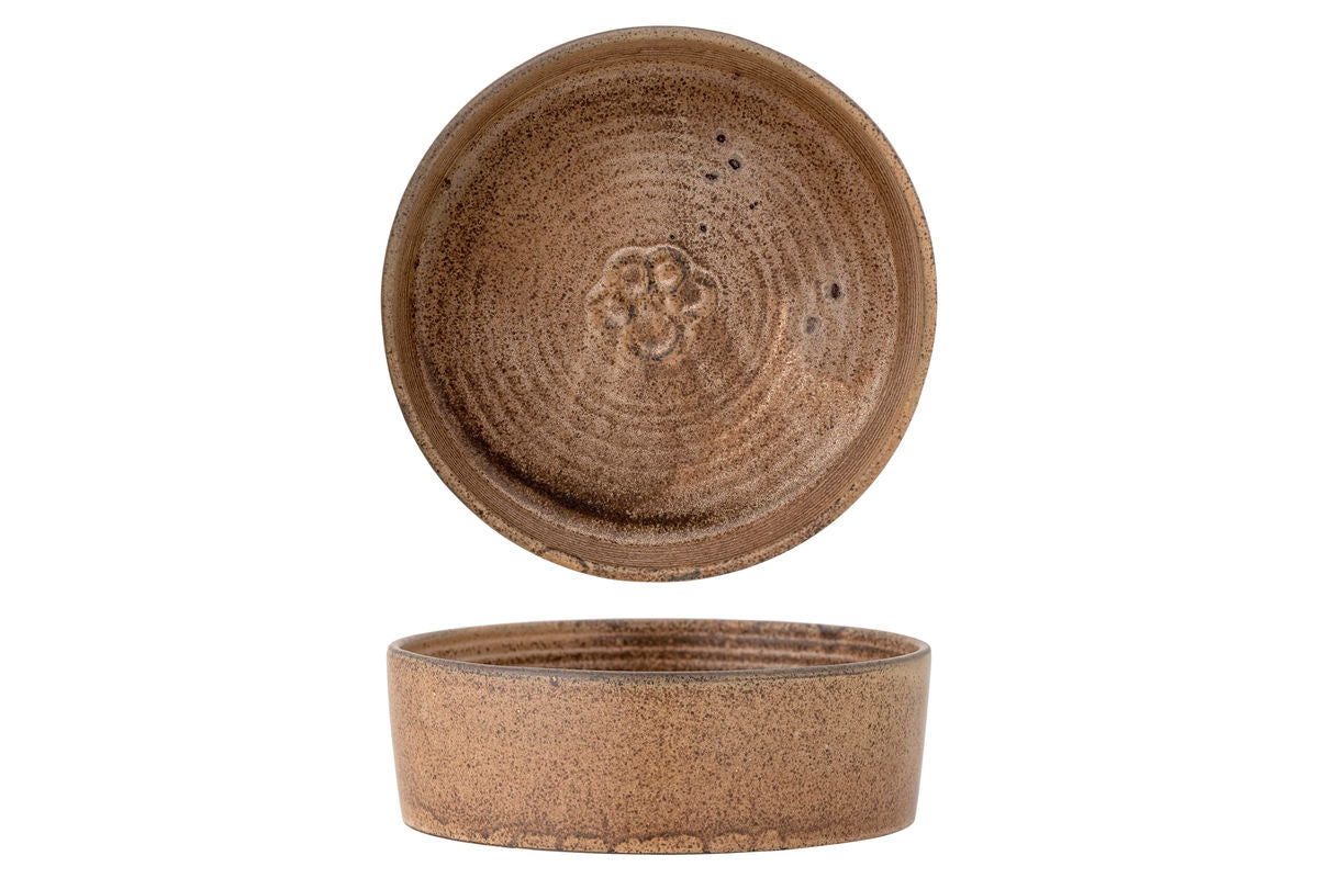Haustierschale Benni – Steingut mit reaktiver Glasur