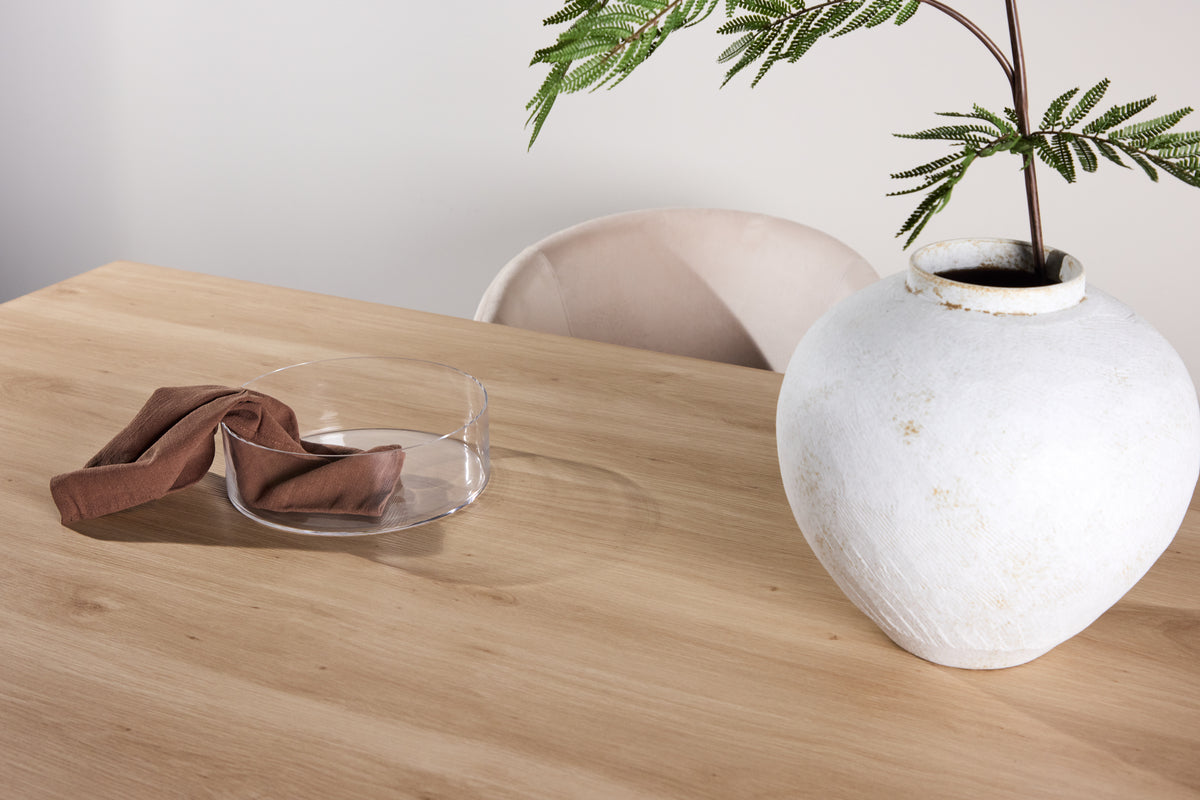 Esstisch Belluno – Rechteckiger Tisch 210 × 100 cm in Whitewash