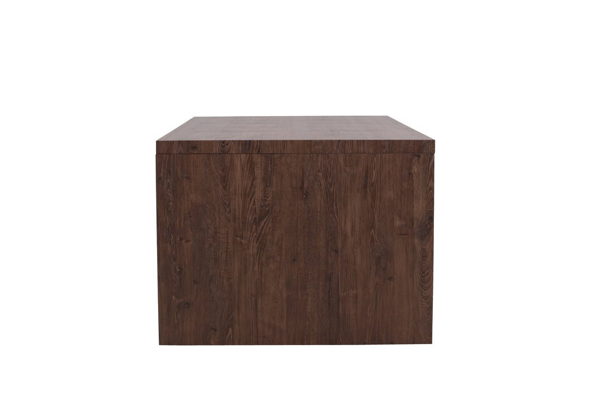 Esstisch Noosa - ein rechteckiger Esstisch in einem sanften Mocca-Ton