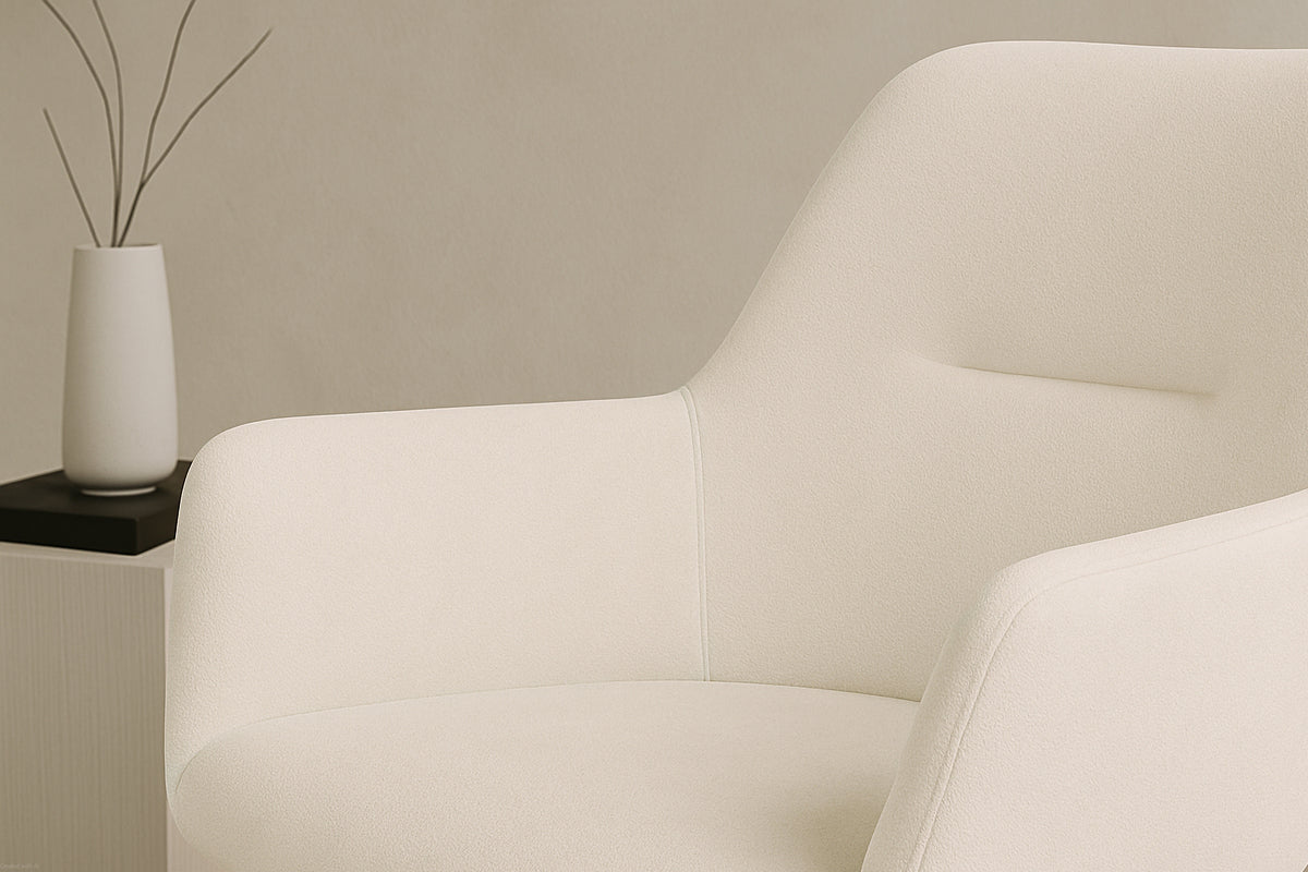 2er Set - Stuhl Present mit Beinen in tiefem Mokkabraun