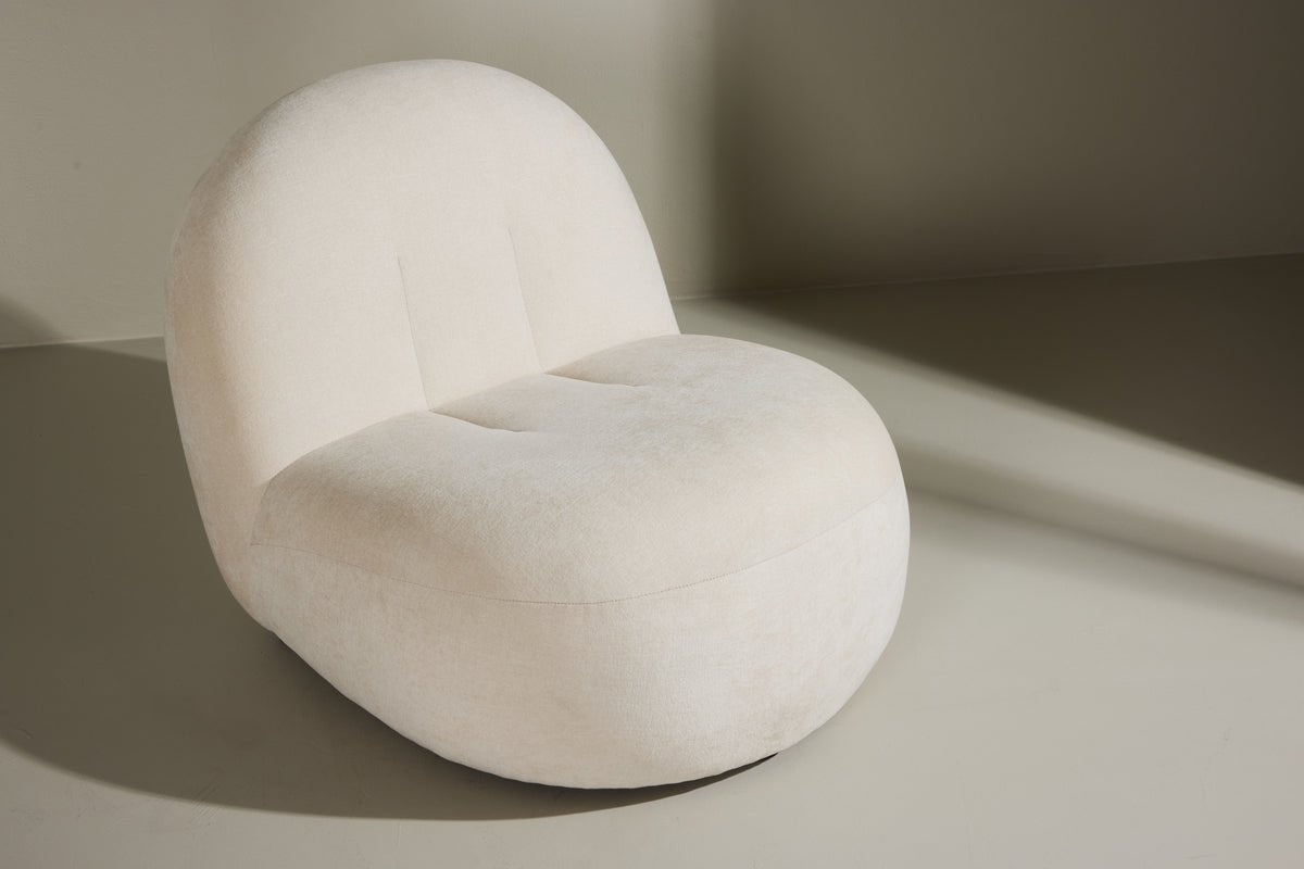 Sessel Osram - Minimalistisches Design in Weiß