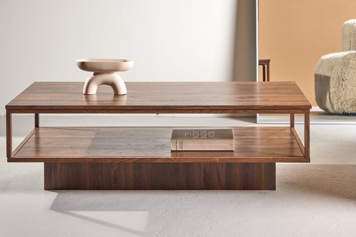 Couchtisch Magela - in Walnuss-Optik