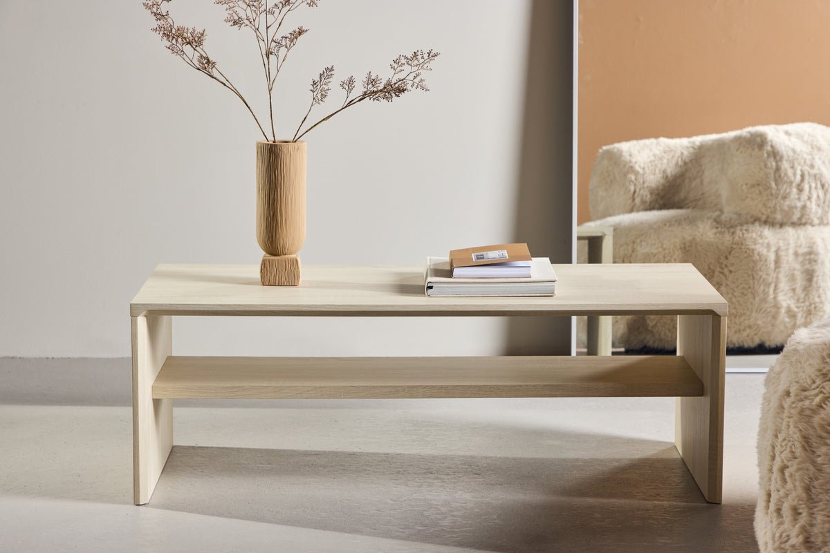 Couchtisch Melana - mit integriertem Regal