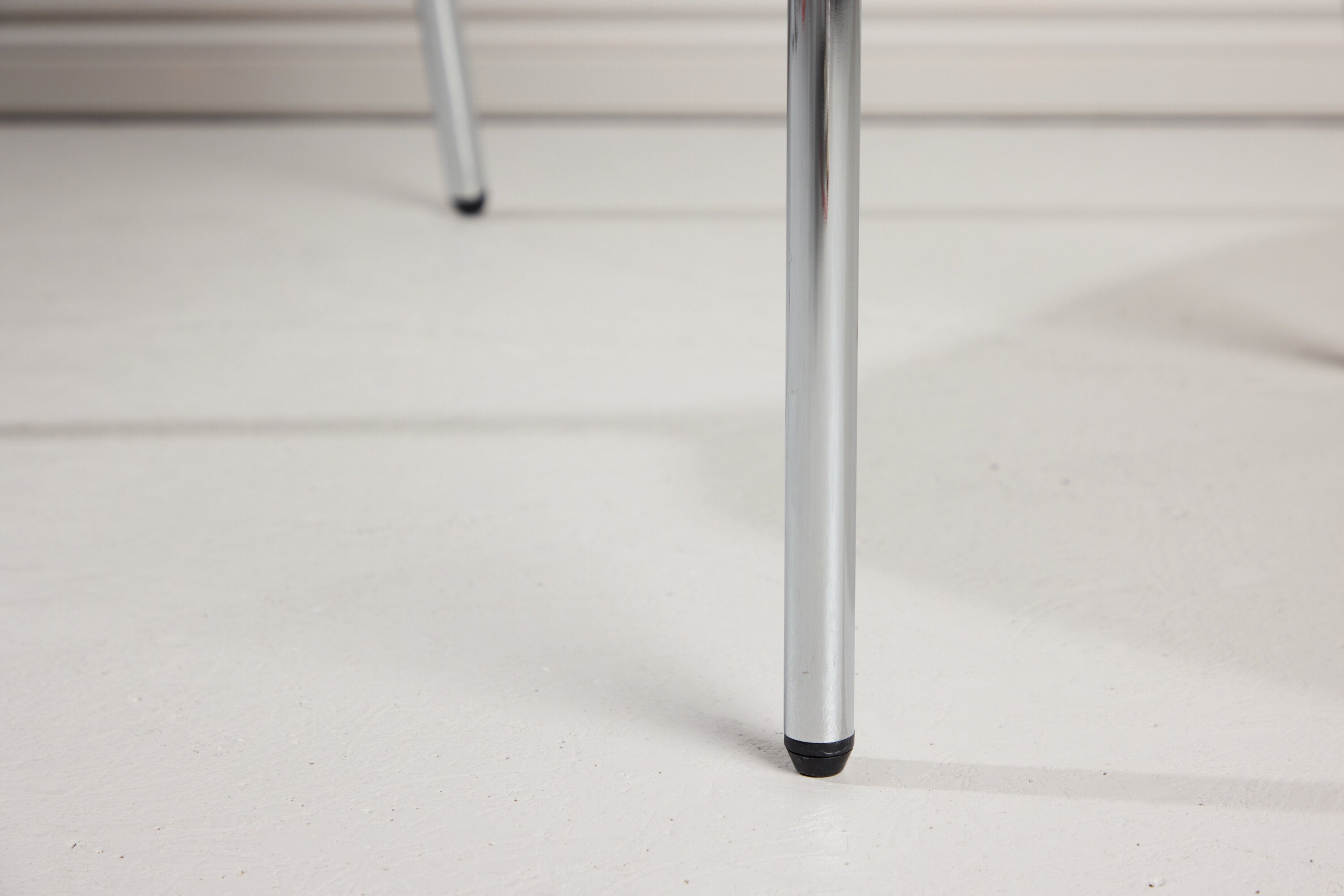 Stuhl Helora in Beige aus Polyester-Leinen