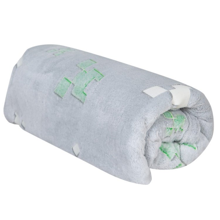 Minecraft Kuscheldecke „Glow“ – mit Glow-in-the-Dark Effekt & weichem Fleece
