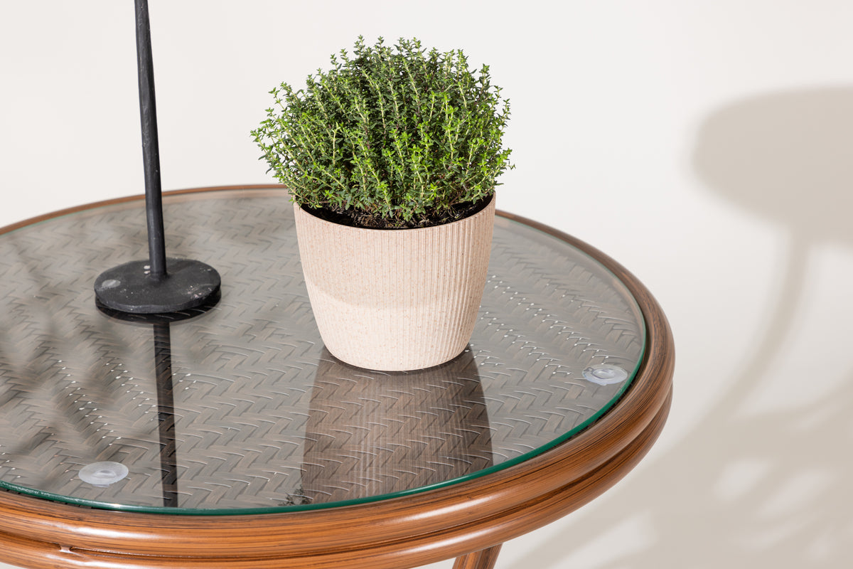 Kaffeetisch Sarge - Ø60 in der Farbe Braun