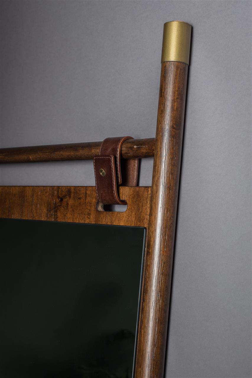 Spiegel Galaro – aus Buchenholz in Gold