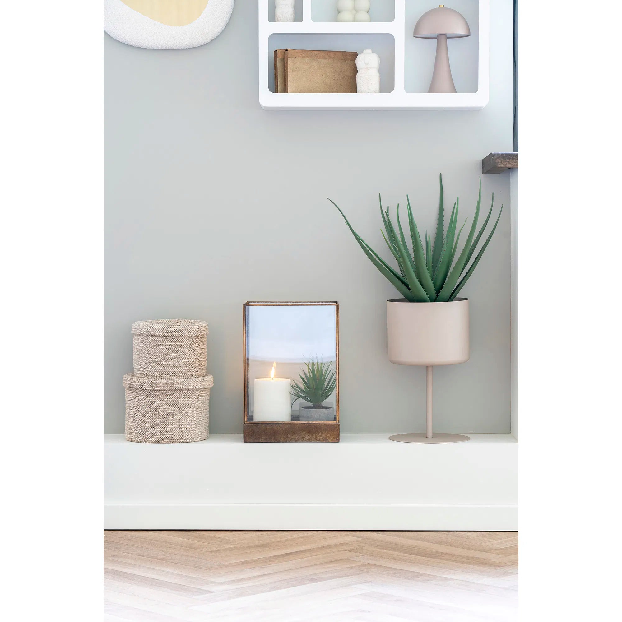 Kunstpflanze Aloe Vera – 51 cm pflegeleichter Klassiker im modernen Look