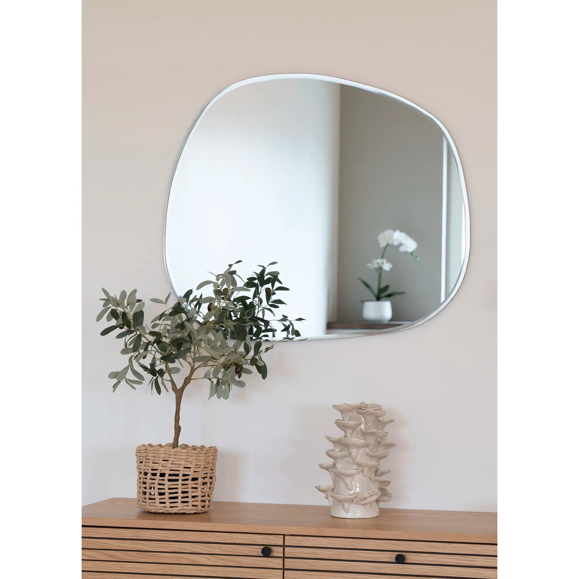 Kunstpflanze Olivenbaum – 61 cm mediterraner Charme für dein Zuhause