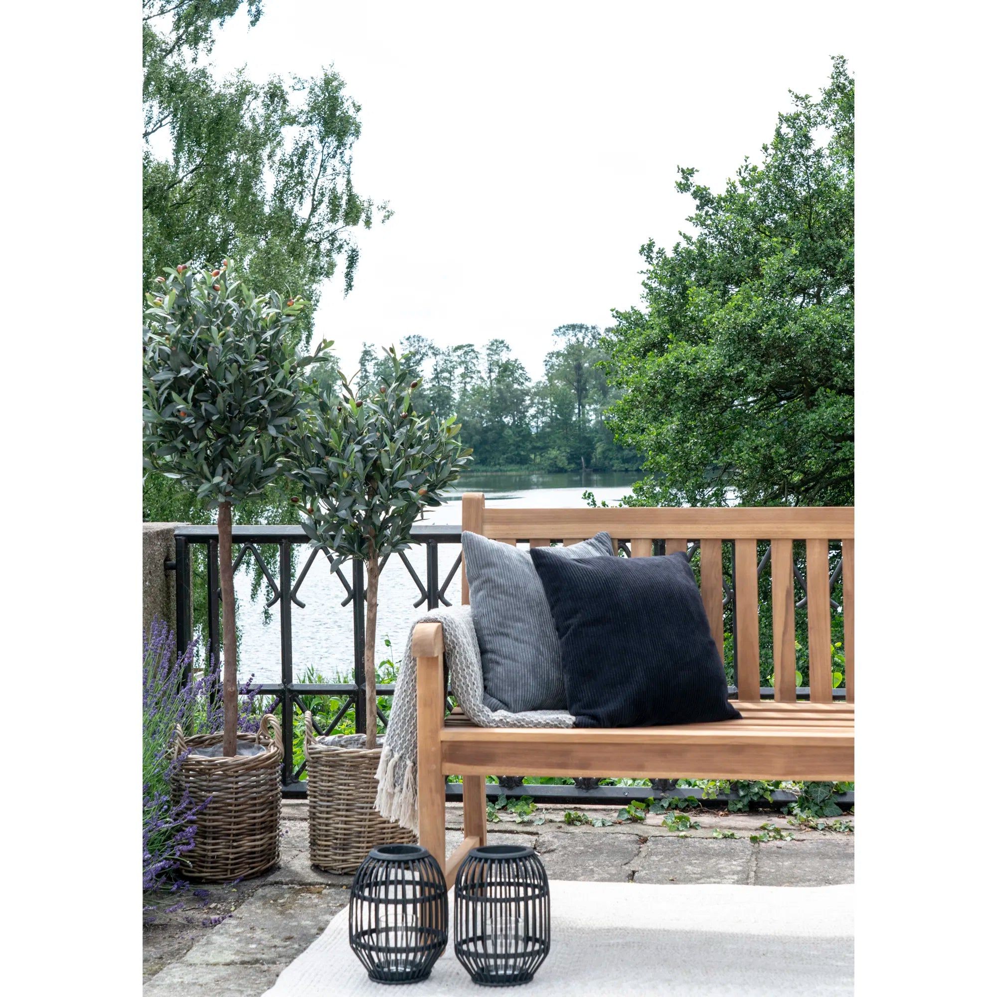 Kunstpflanze Olivenbaum – 150 cm mediterranes Highlight für dein Zuhause