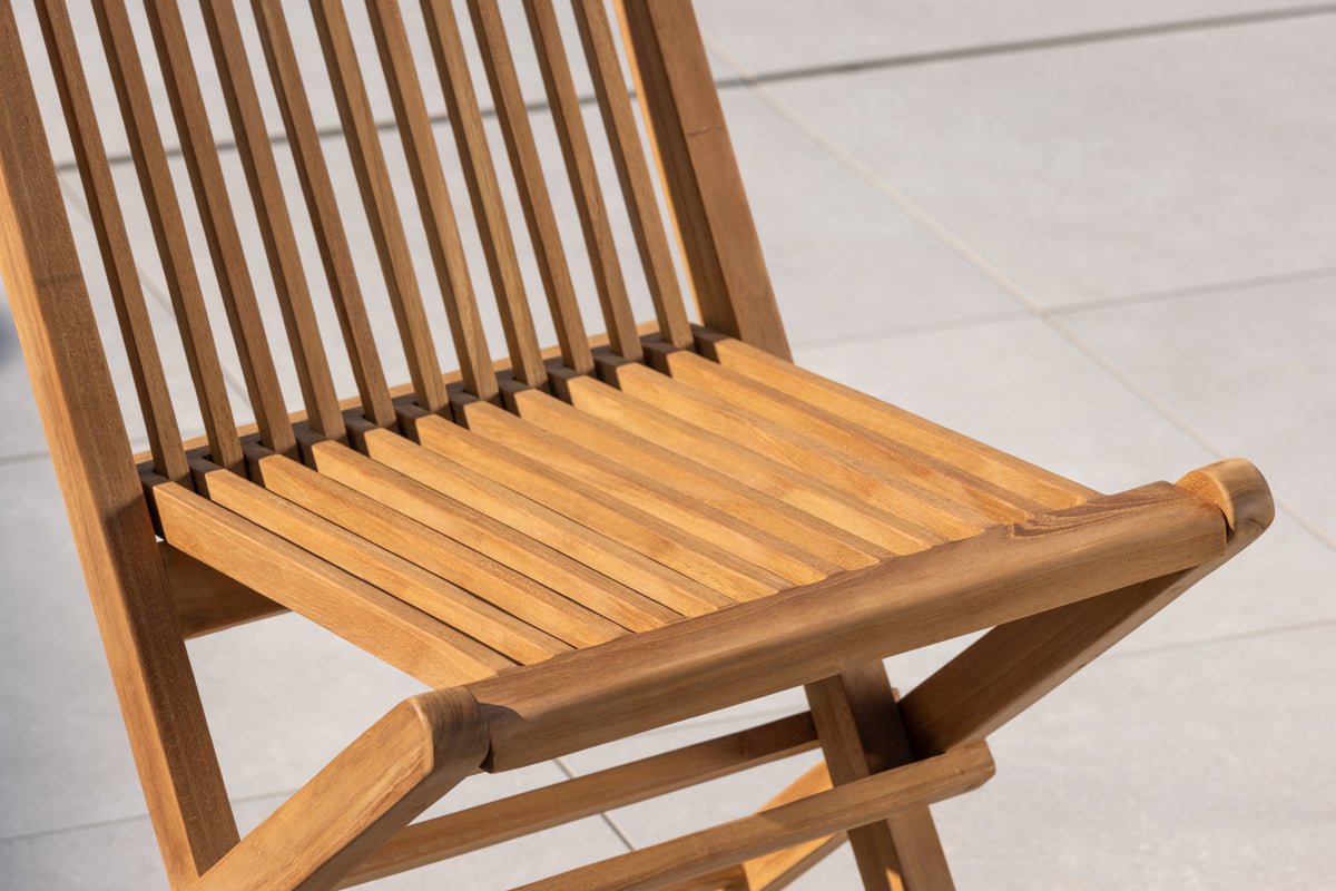 2er Set - Gartenstuhl Nairobi aus Teakholz