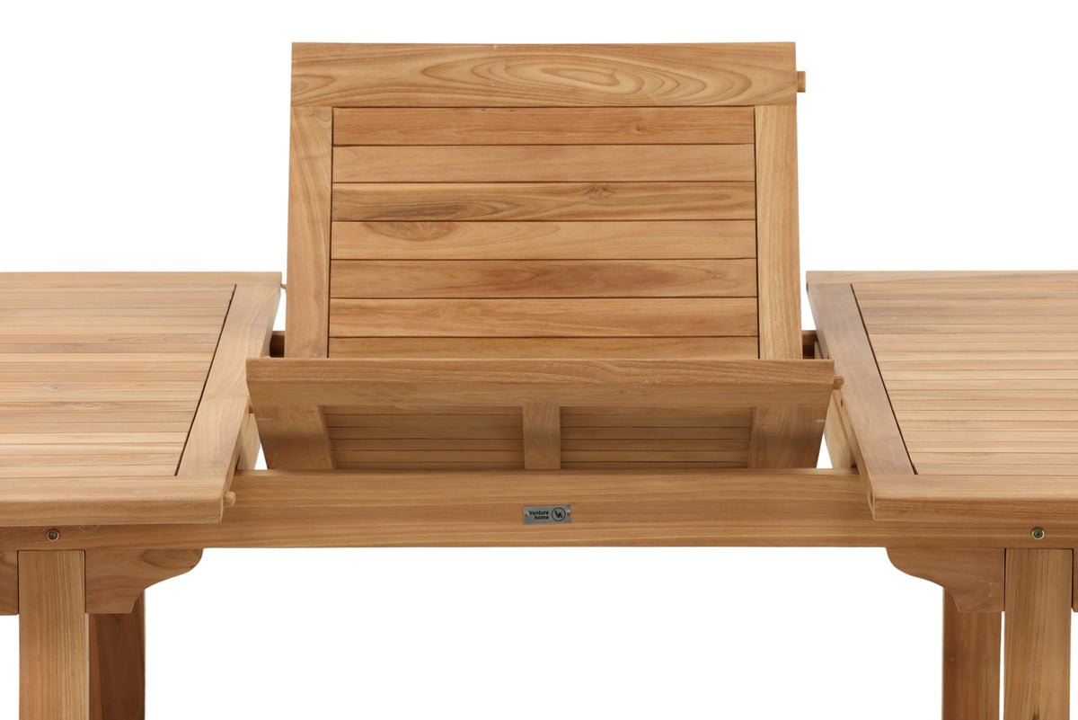 Gartentisch Navira - ein ovaler Esstisch aus Teakholz