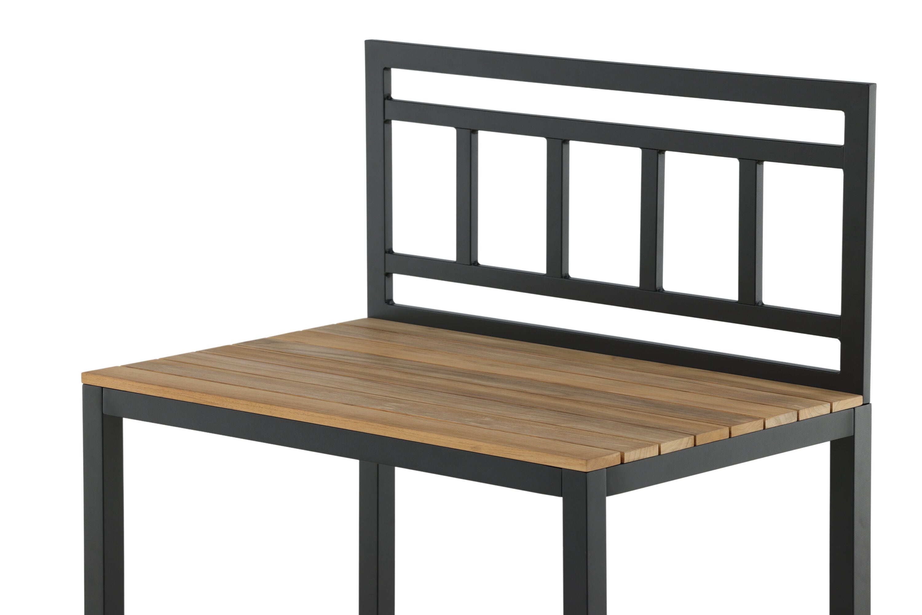 Ablagetisch Jana – Outdoor-Küchenmodul mit Teakholz-Arbeitsfläche