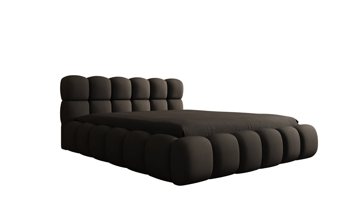 Designer Polsterbett Boston Stoff mit Stauraum