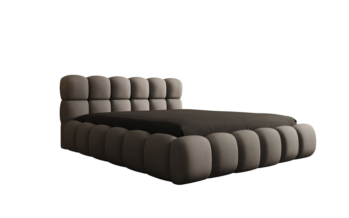 Designer Polsterbett Boston Stoff mit Stauraum