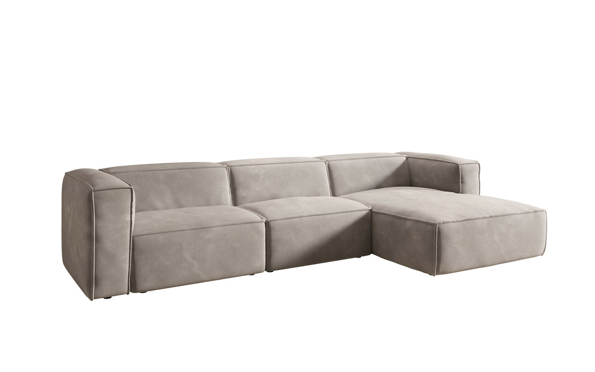 Designer Sofa Comfy L in Samt