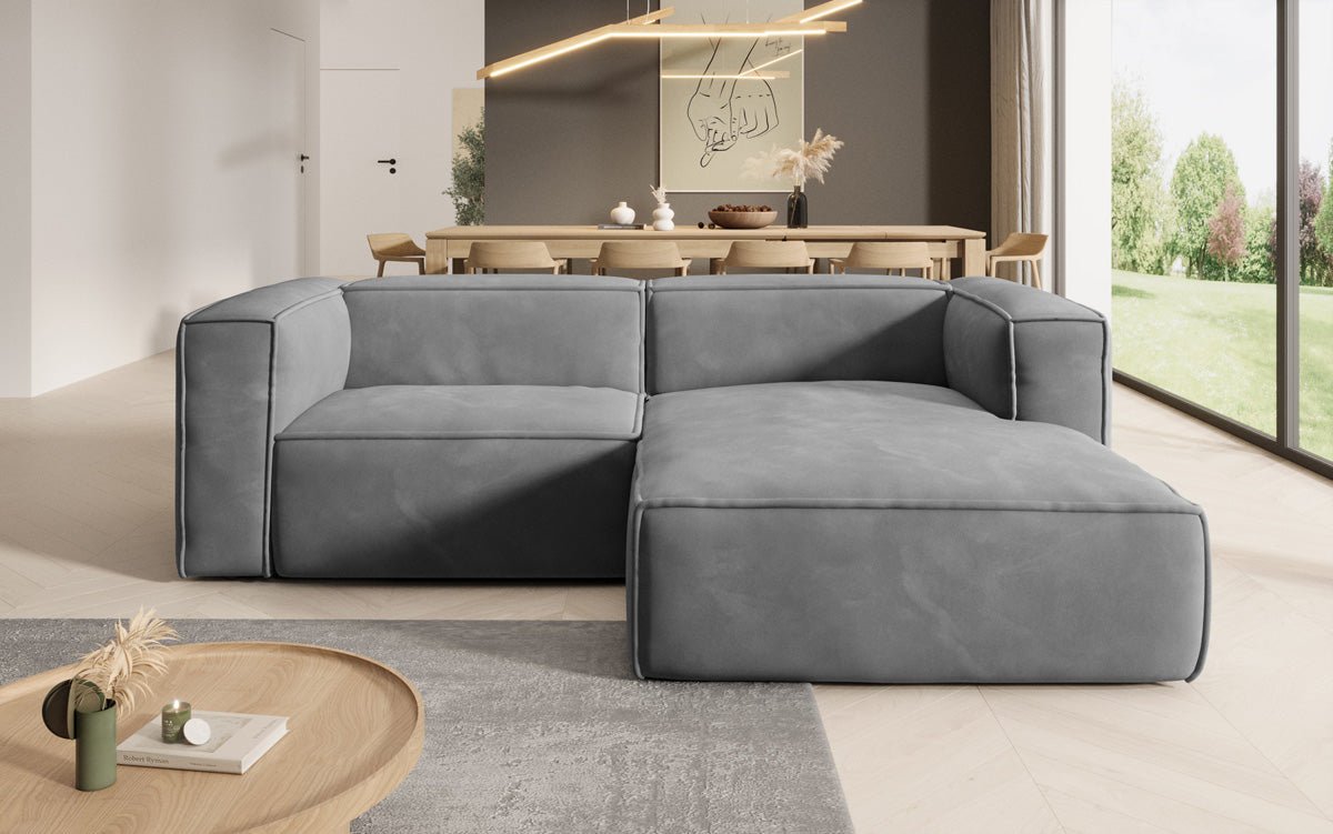 Designer Sofa Comfy L Mini in Velvet