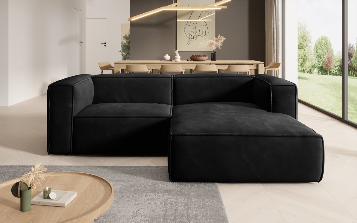 Designer Sofa Comfy L Mini in Velvet