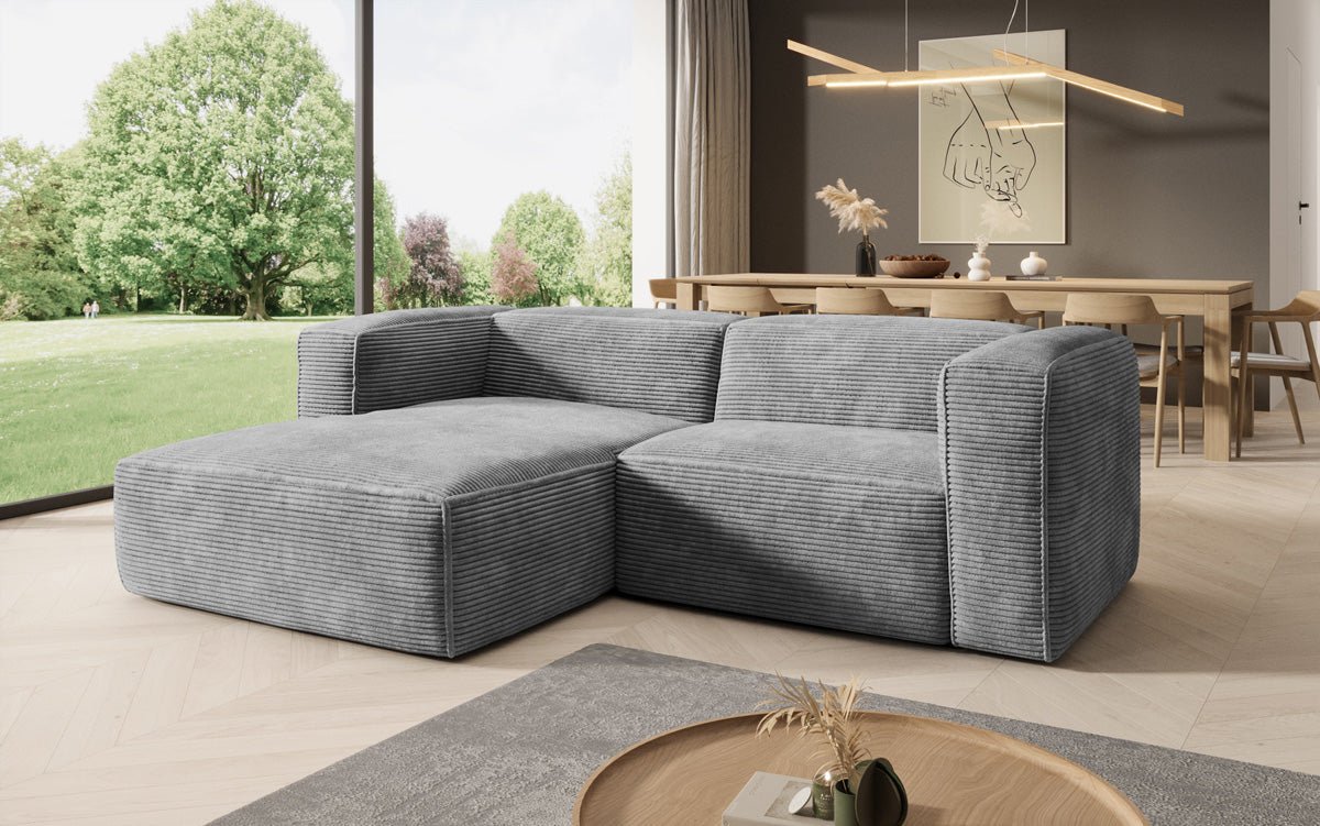 Designer Sofa Comfy L Mini in Cord