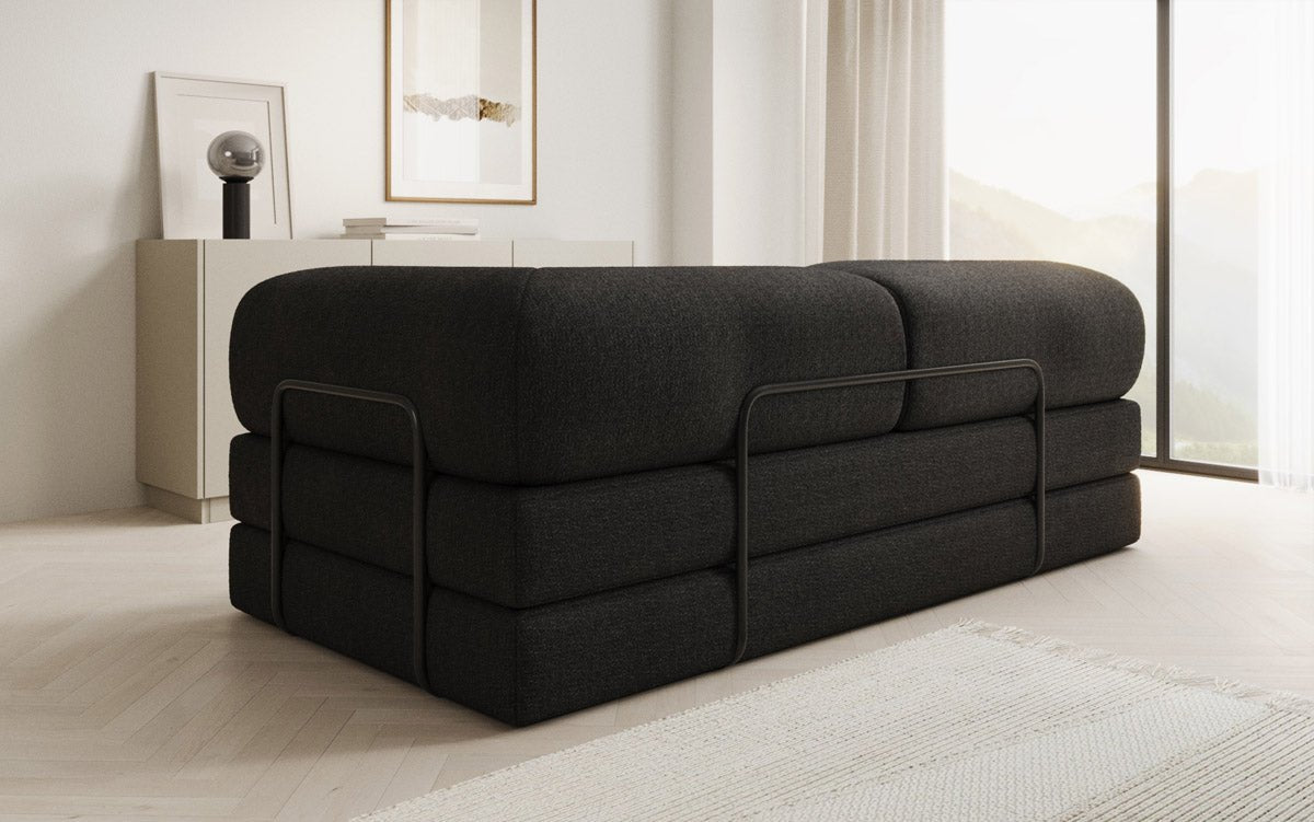 Designer Sofa Lazy 3 Sitzer in Bouclé